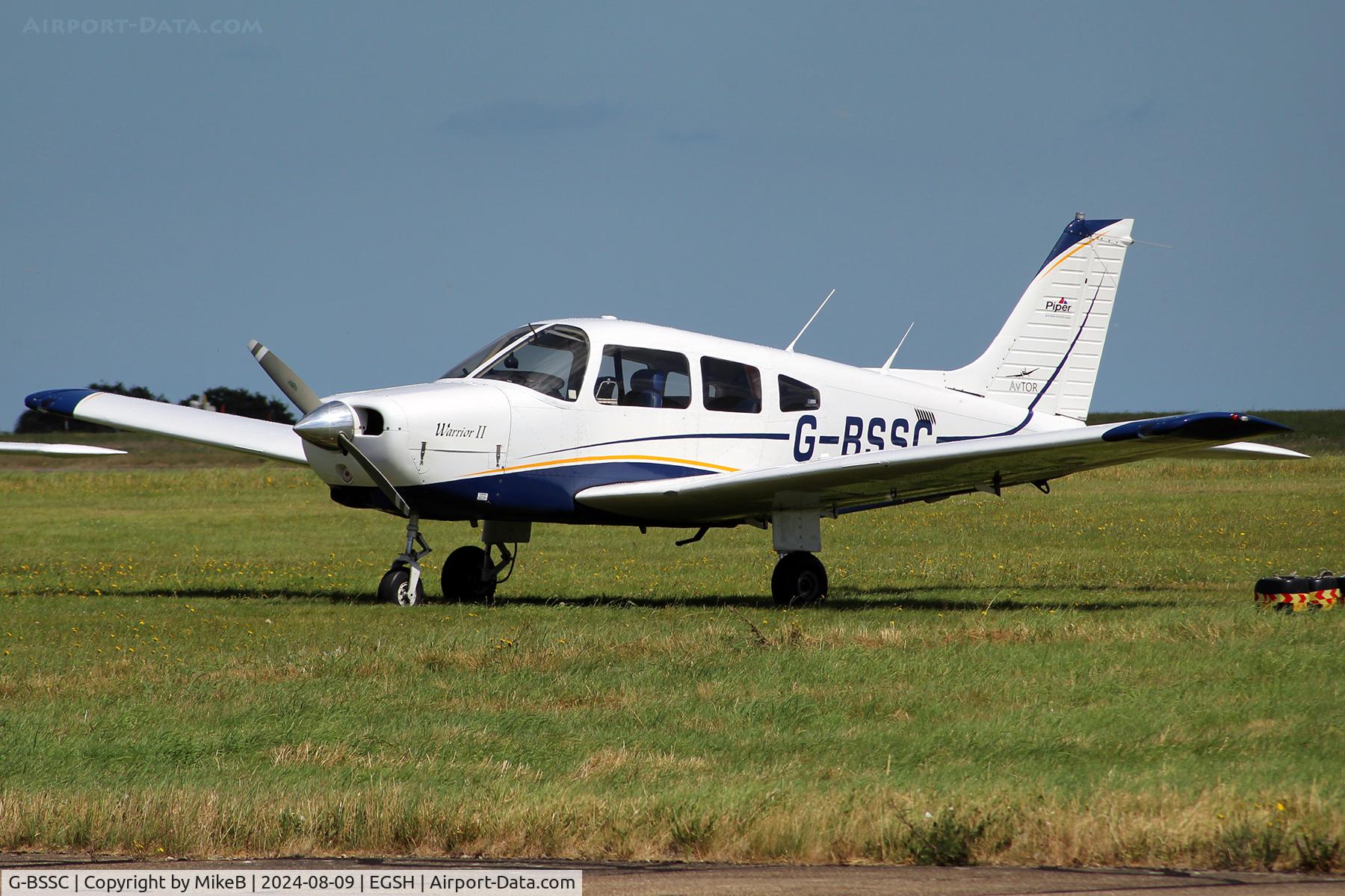 G-BSSC, 1982 Piper PA-28-161 Warrior ll C/N 28-8216176, Resident aircraft