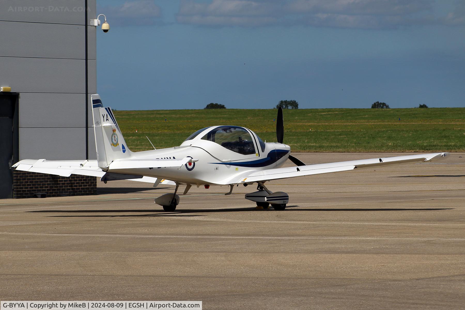 G-BYYA, 2001 Grob G-115E Tutor T1 C/N 82183/E, Visiting from Wittering