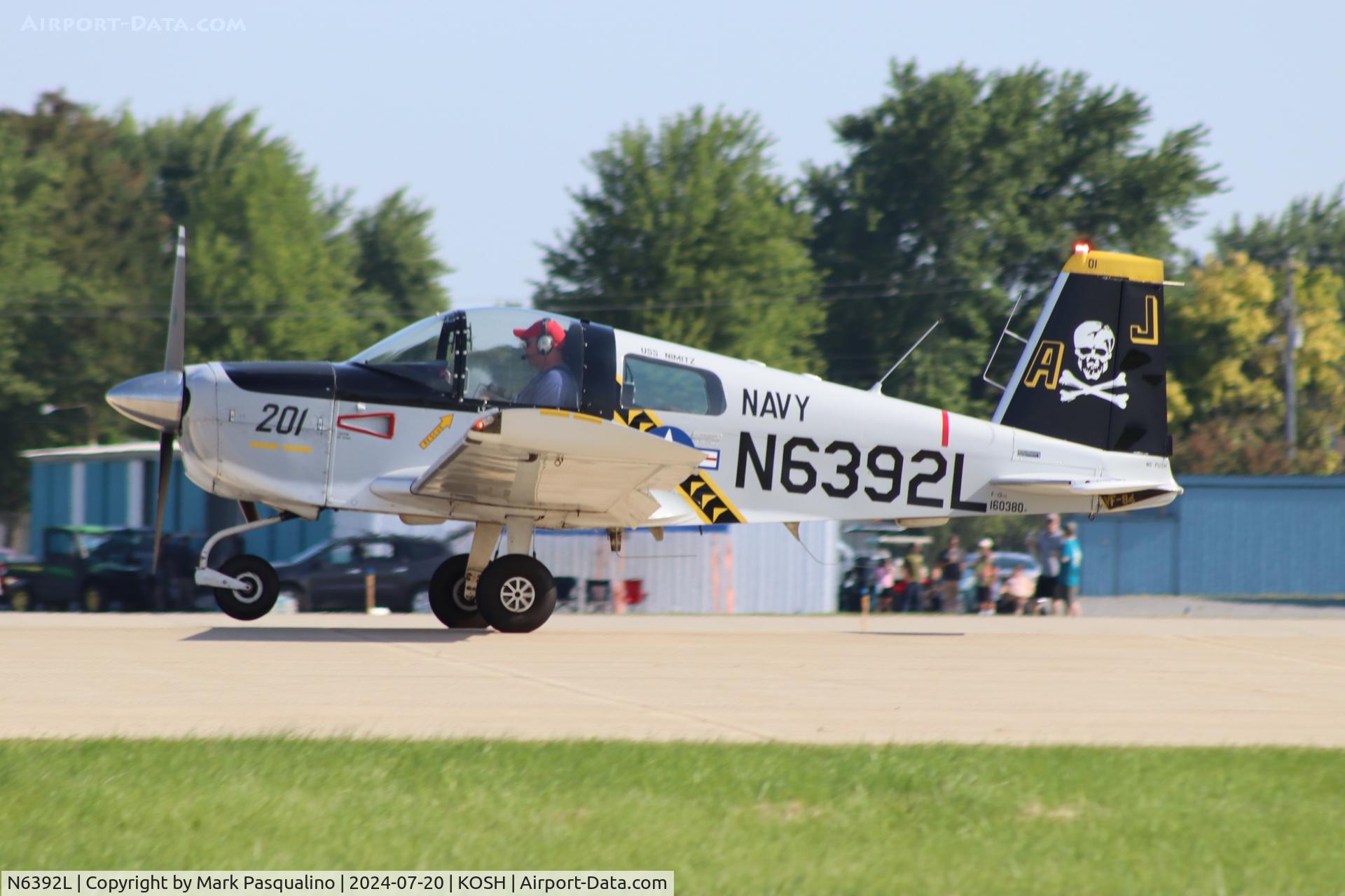 N6392L, 1972 American Aviation AA-1A Trainer C/N AA1A-0392, American Aviation AA-1A