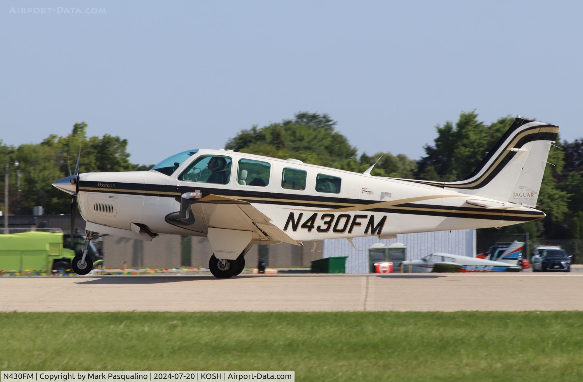 N430FM, 2000 Raytheon Aircraft Company A36 Bonanza C/N E-3319, Raytheon A36