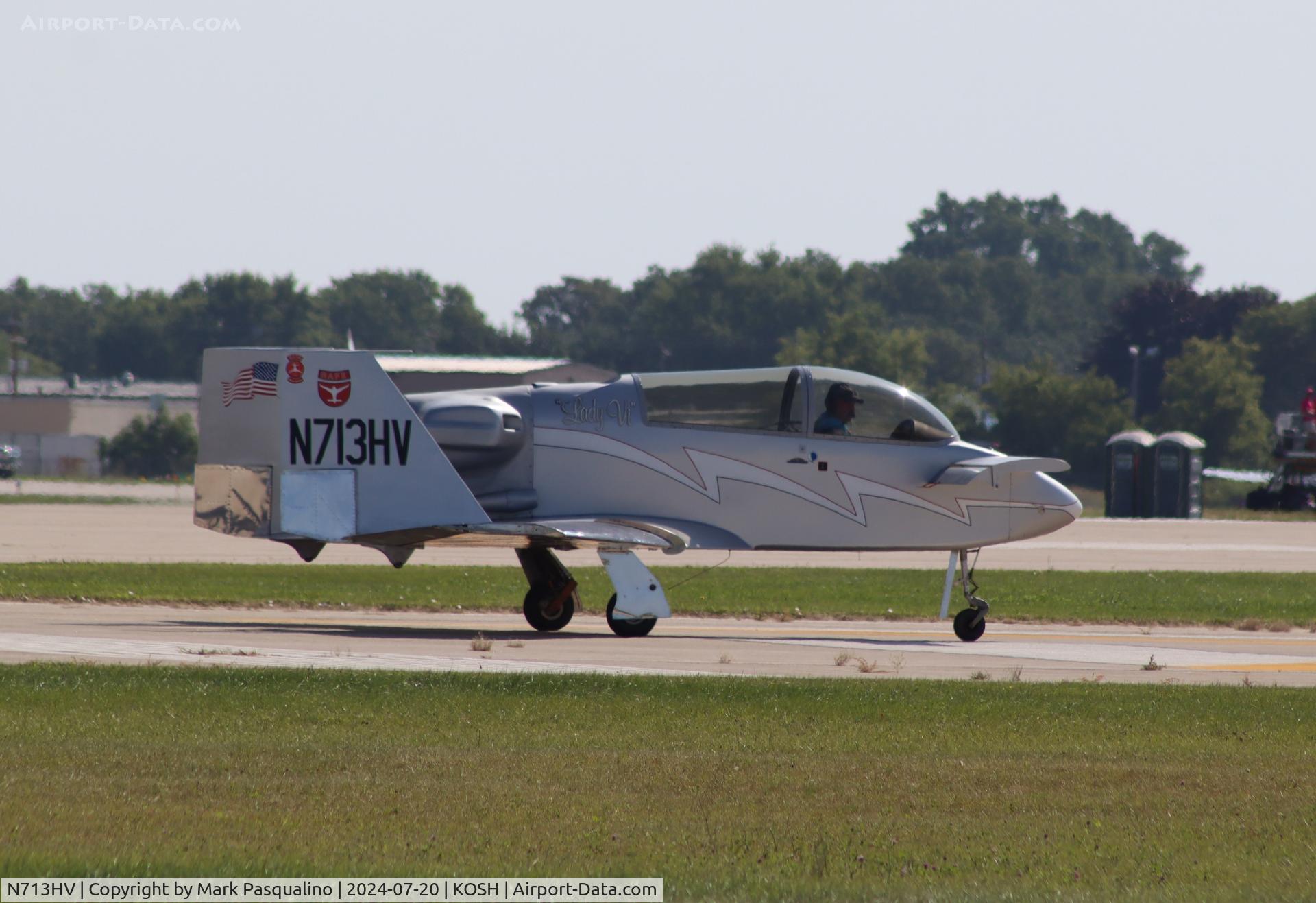 N713HV, 2020 Rutan Variviggen C/N RAFE VV1, Rutan Variviggen