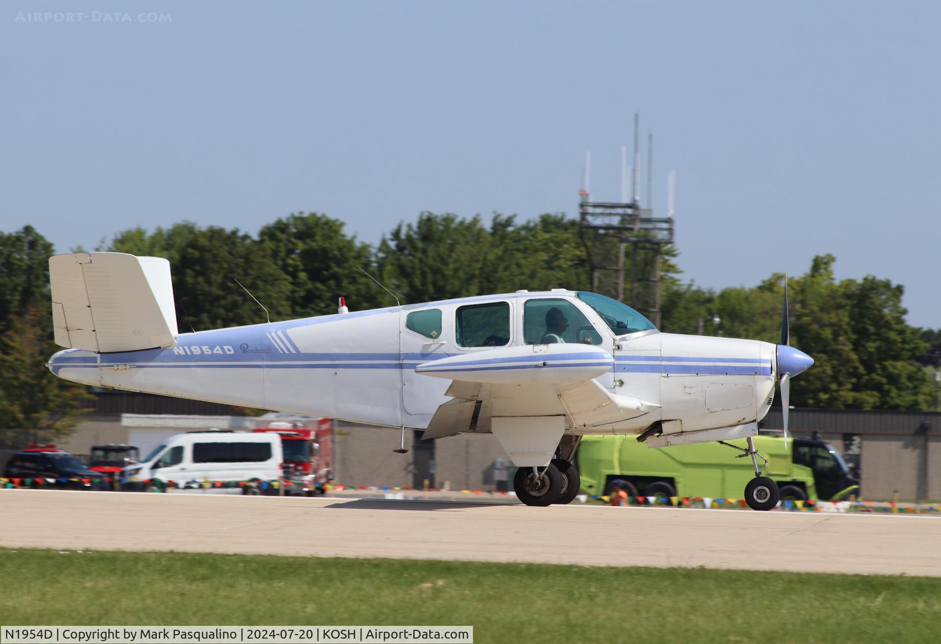 N1954D, 1952 Beech C35 Bonanza C/N D-3234, Beech C35