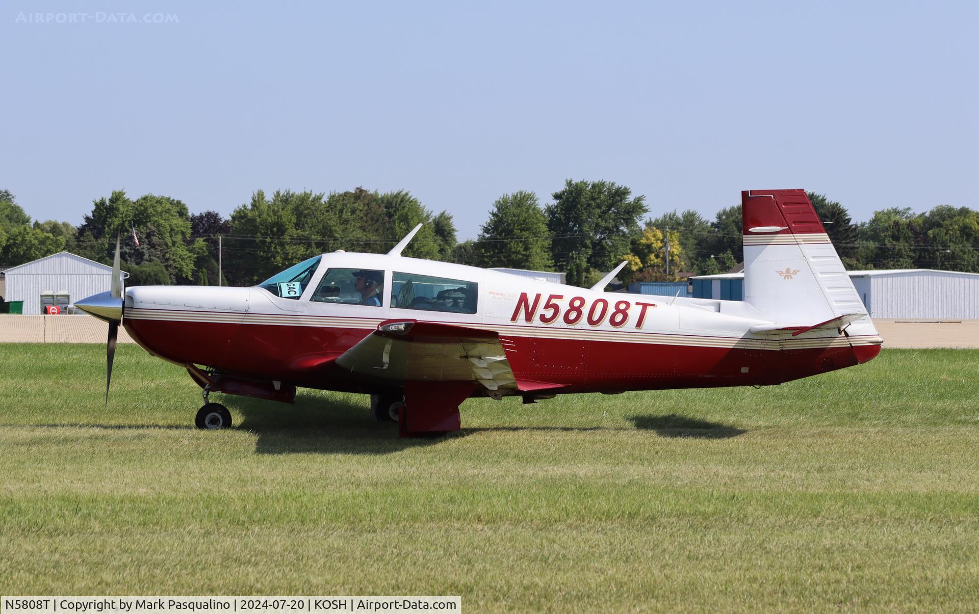 N5808T, 1985 Mooney M20K C/N 25-0870, Mooney M20K