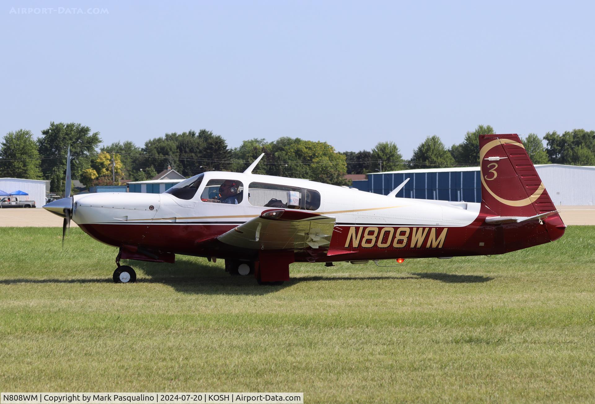 N808WM, 1995 Mooney M20R Ovation C/N 29-0072, Mooney M20R