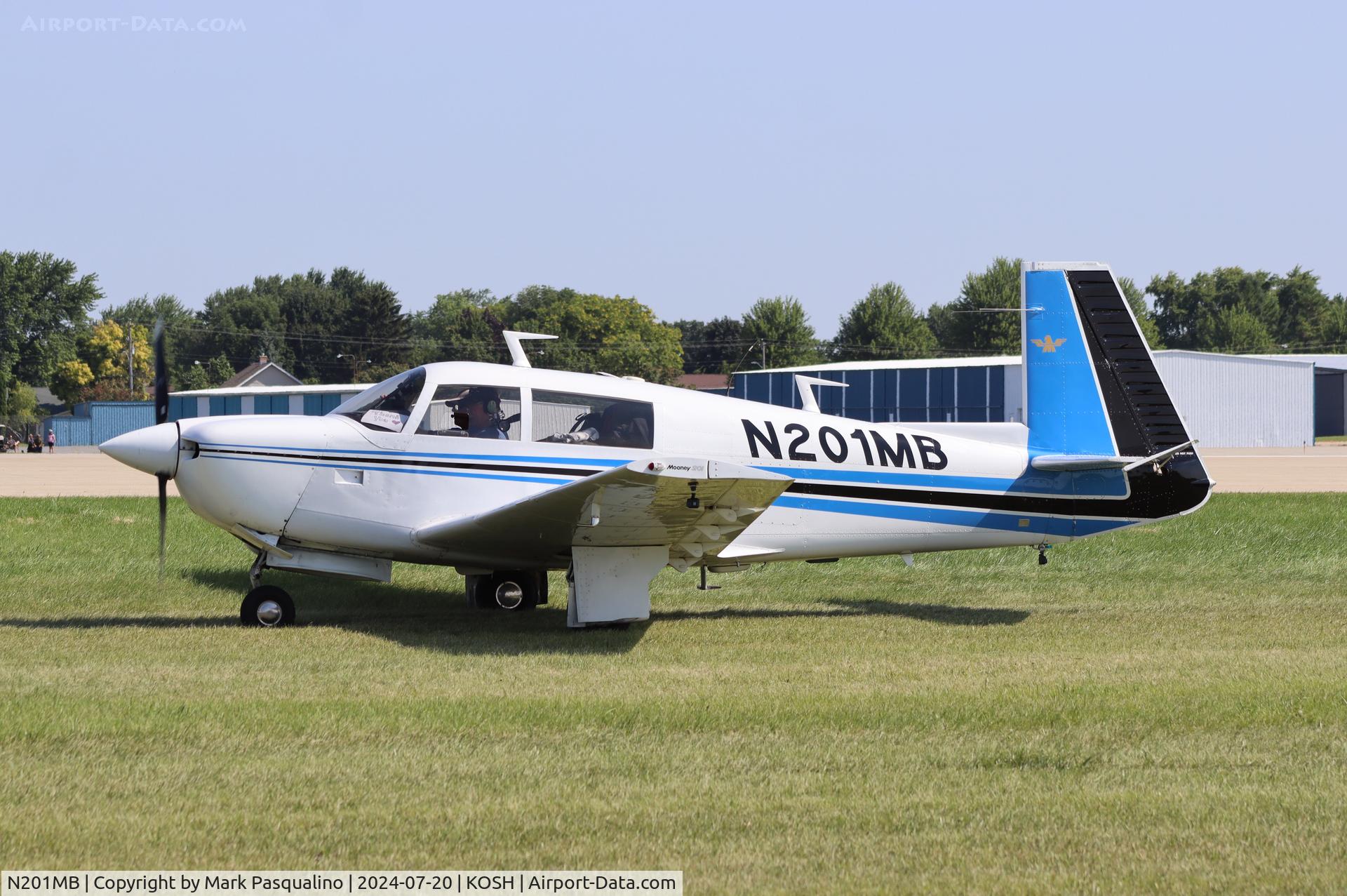 N201MB, 1977 Mooney M20J 201 C/N 24-0098, Mooney M20J