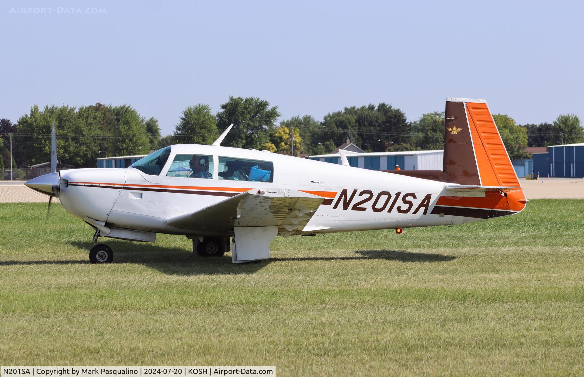 N201SA, 1977 Mooney M20J 201 C/N 24-0114, Mooney M20J