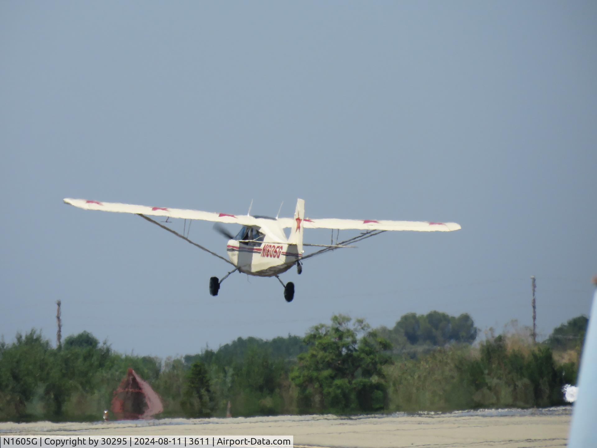 N1605G, 1968 Champion 7KCAB C/N 99, Westbound