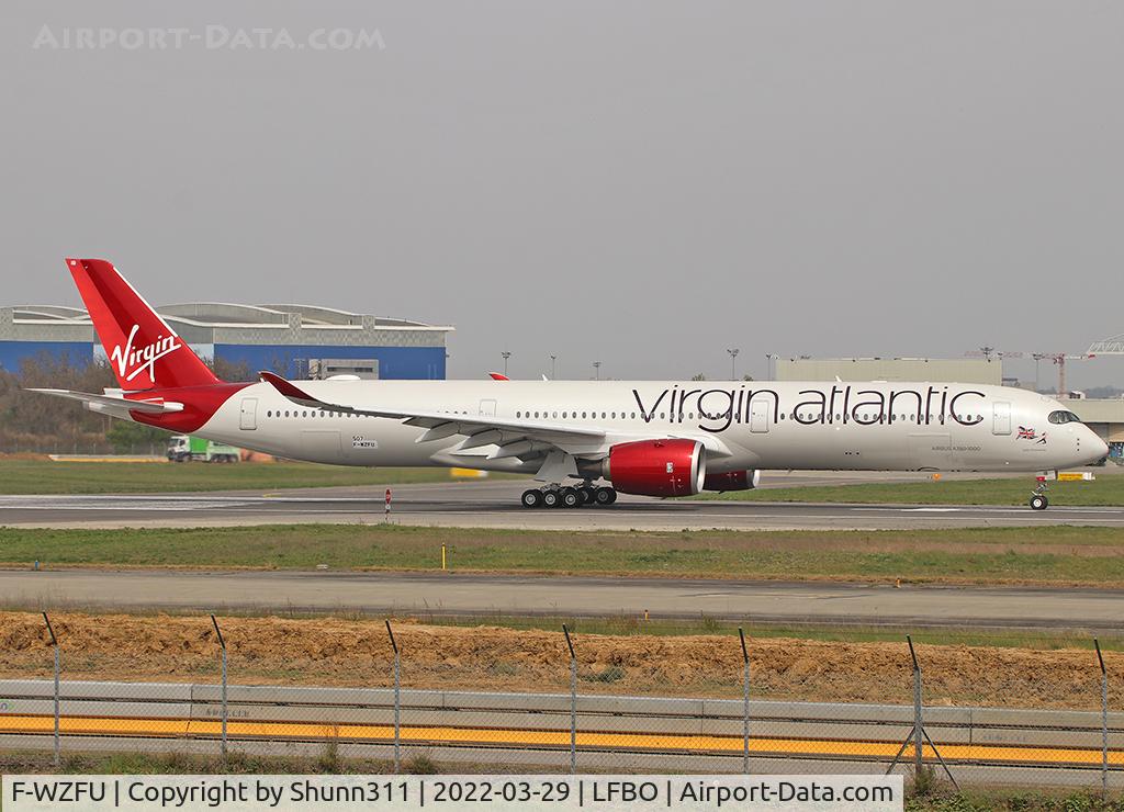 F-WZFU, 2022 Airbus A350-1041 C/N 507, C/n 0507 - To be G-VLIB