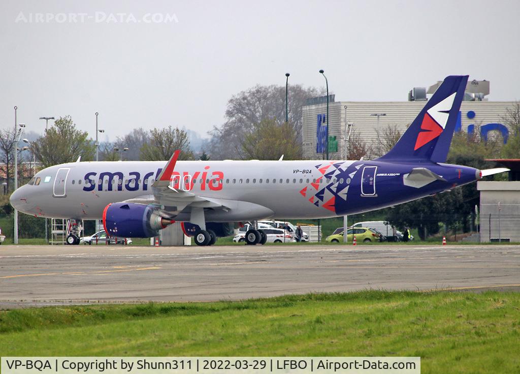 VP-BQA, 2022 Airbus A320-251N C/N 10712, Parked at Air France facility but never entered into service due to Russian restrictions by Airbus in Ukrainian war...