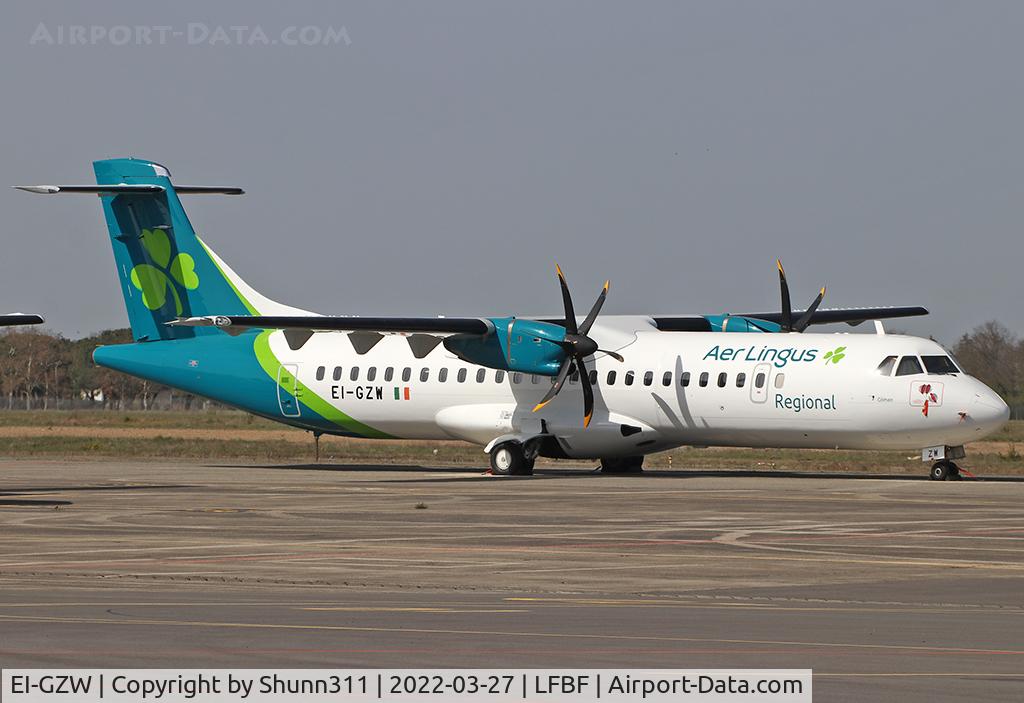 EI-GZW, 2017 ATR 72-600 C/N 1464, Parked...