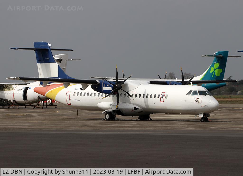 LZ-DBN, 2013 ATR 72-600 (72-212A) C/N 1091, Parked in partial LIAT c/s