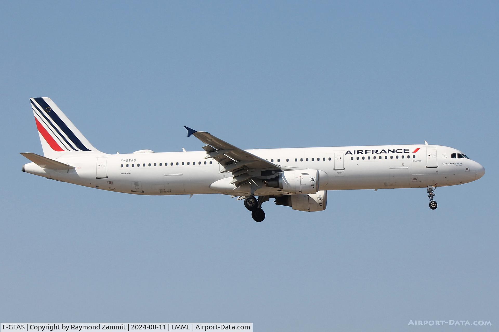 F-GTAS, 2008 Airbus A321-212 C/N 3419, A321 F-GTAS Air France