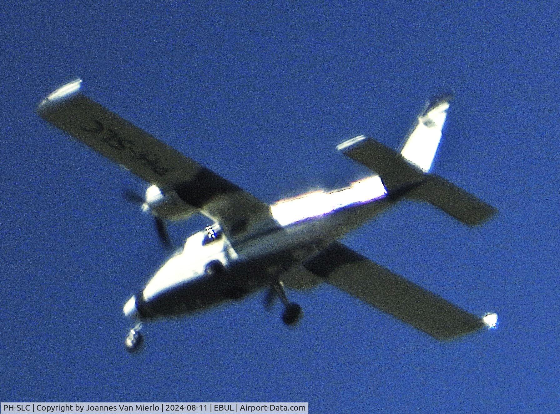 PH-SLC, 2012 Vulcanair (Partenavia) P-68 Observer 2 C/N 466-10-OB2, Over belgium