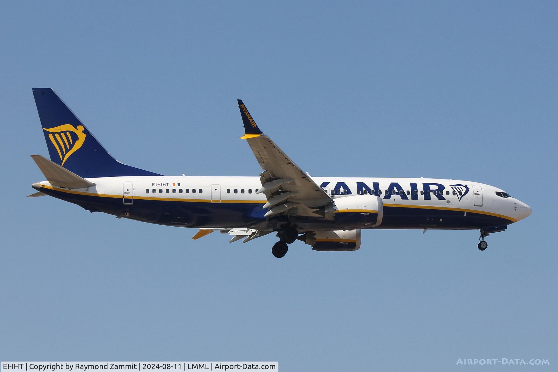 EI-IHT, 2023 Boeing 737-8 MAX C/N 62365, B737-8 MAX EI-IHT Ryanair
