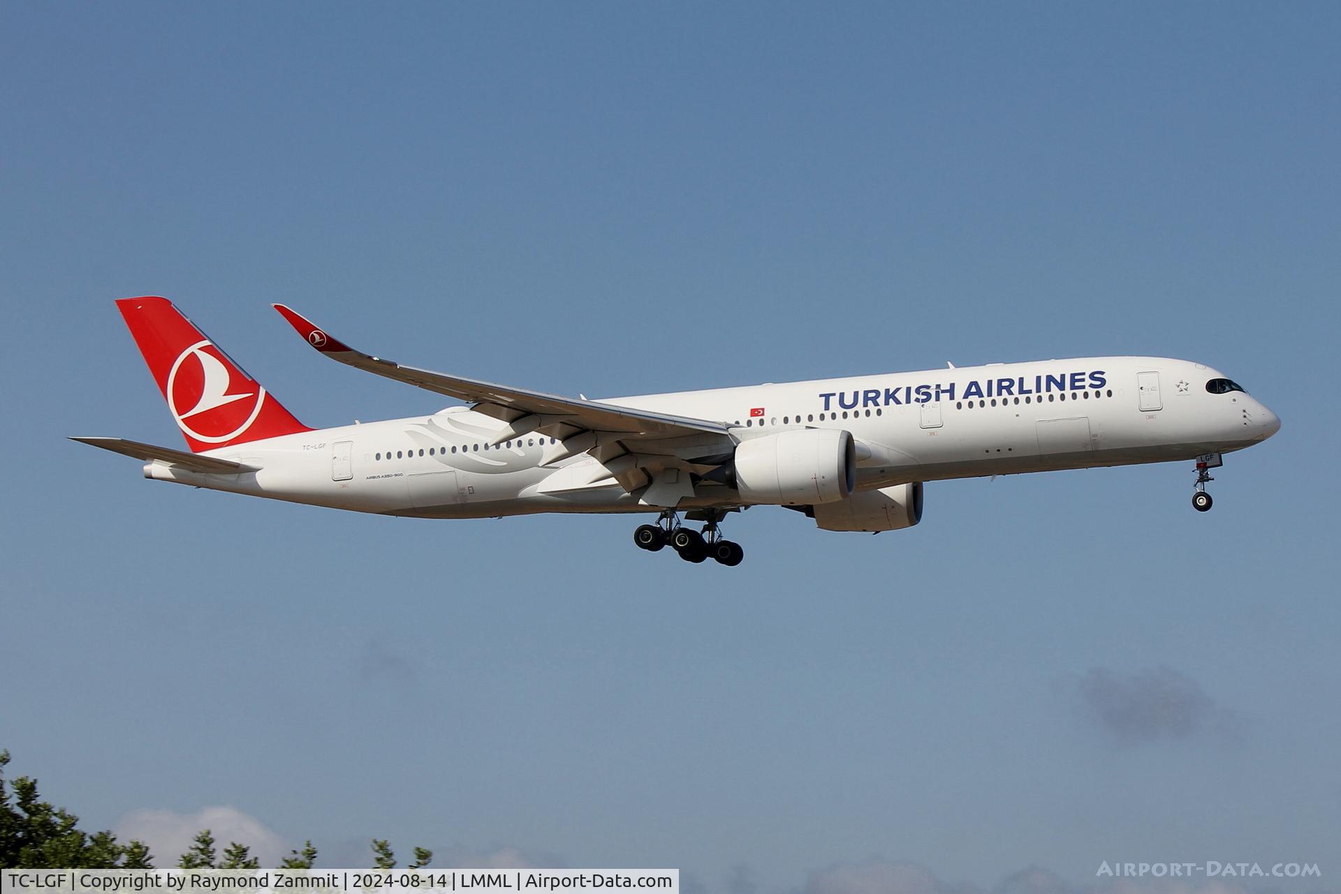 TC-LGF, 2021 Airbus A350-941 C/N 496, A350 TC-LGF Turkish Airlines