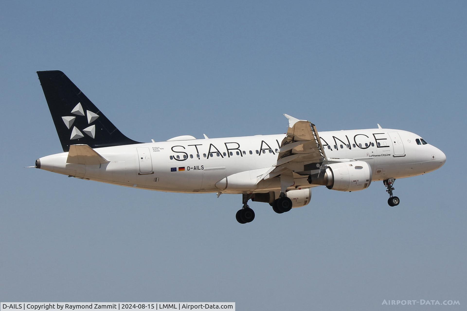 D-AILS, 1997 Airbus A319-114 C/N 729, A319 D-AILS Star Alliance Lufthansa