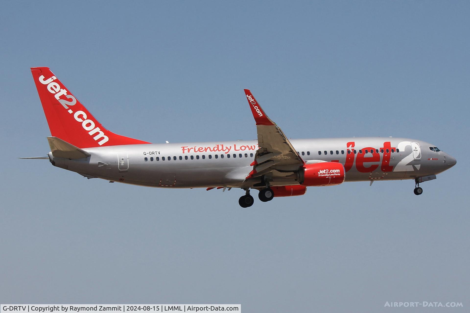 G-DRTV, 2015 Boeing 737-8AL C/N 40554, B737-800 G-DRTV Jet2Com