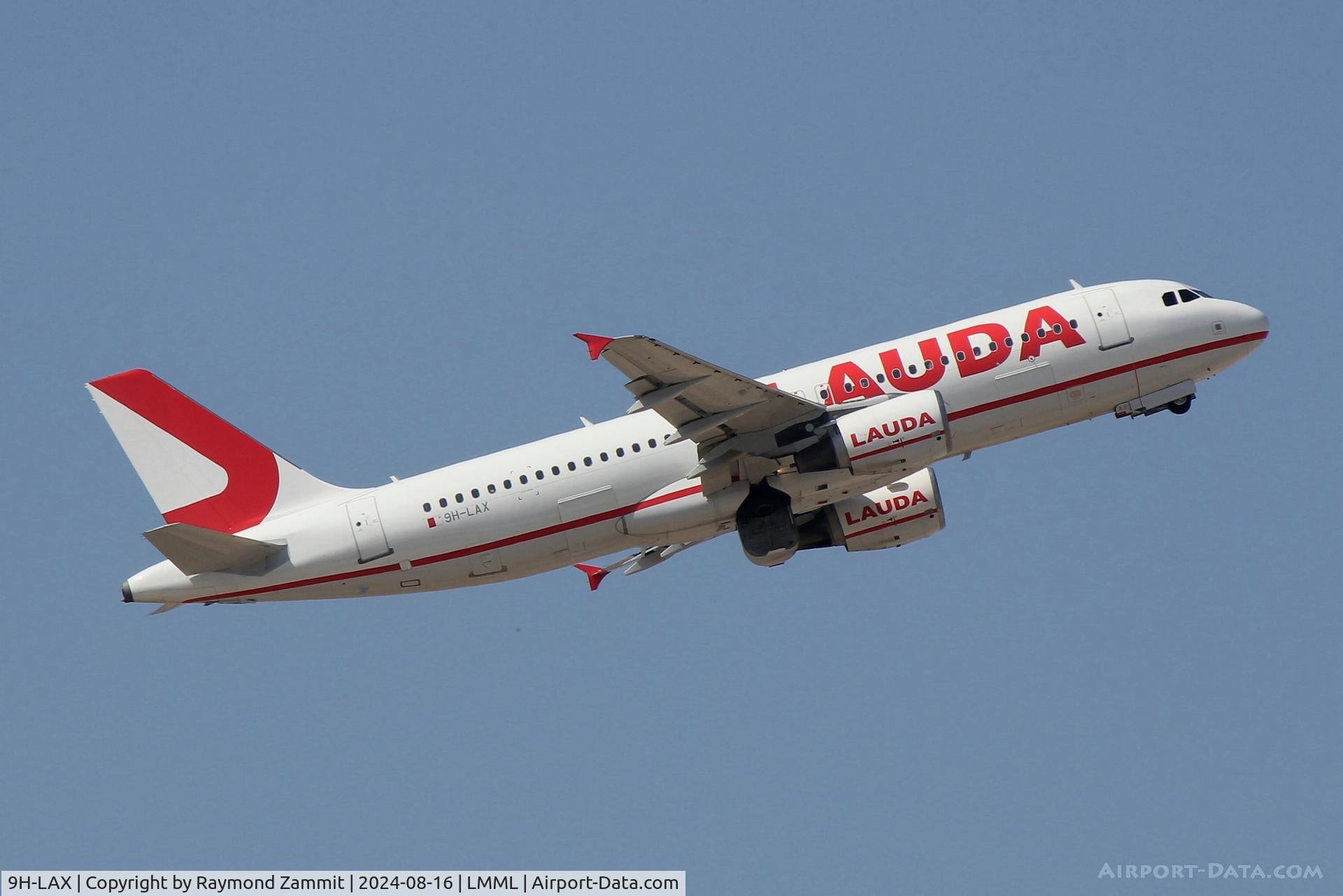 9H-LAX, 2007 Airbus A320-214 C/N 3272, A320 9H-LAX Lauda Europe