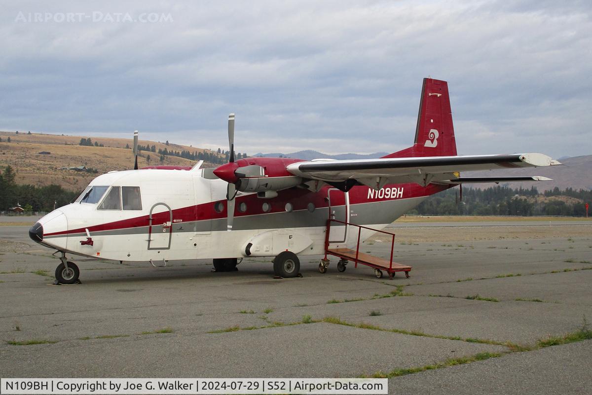 N109BH, 1981 CASA C-212-CC C/N 192, Aerial jump platform for the smokejumpers at the North Cascades Smokejumpers Base.