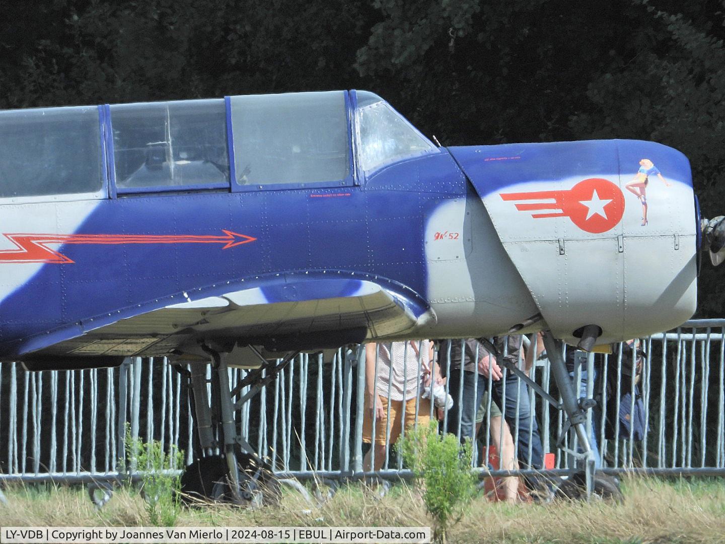 LY-VDB, 1982 Bacau Yak-52 C/N 822203, Ursel