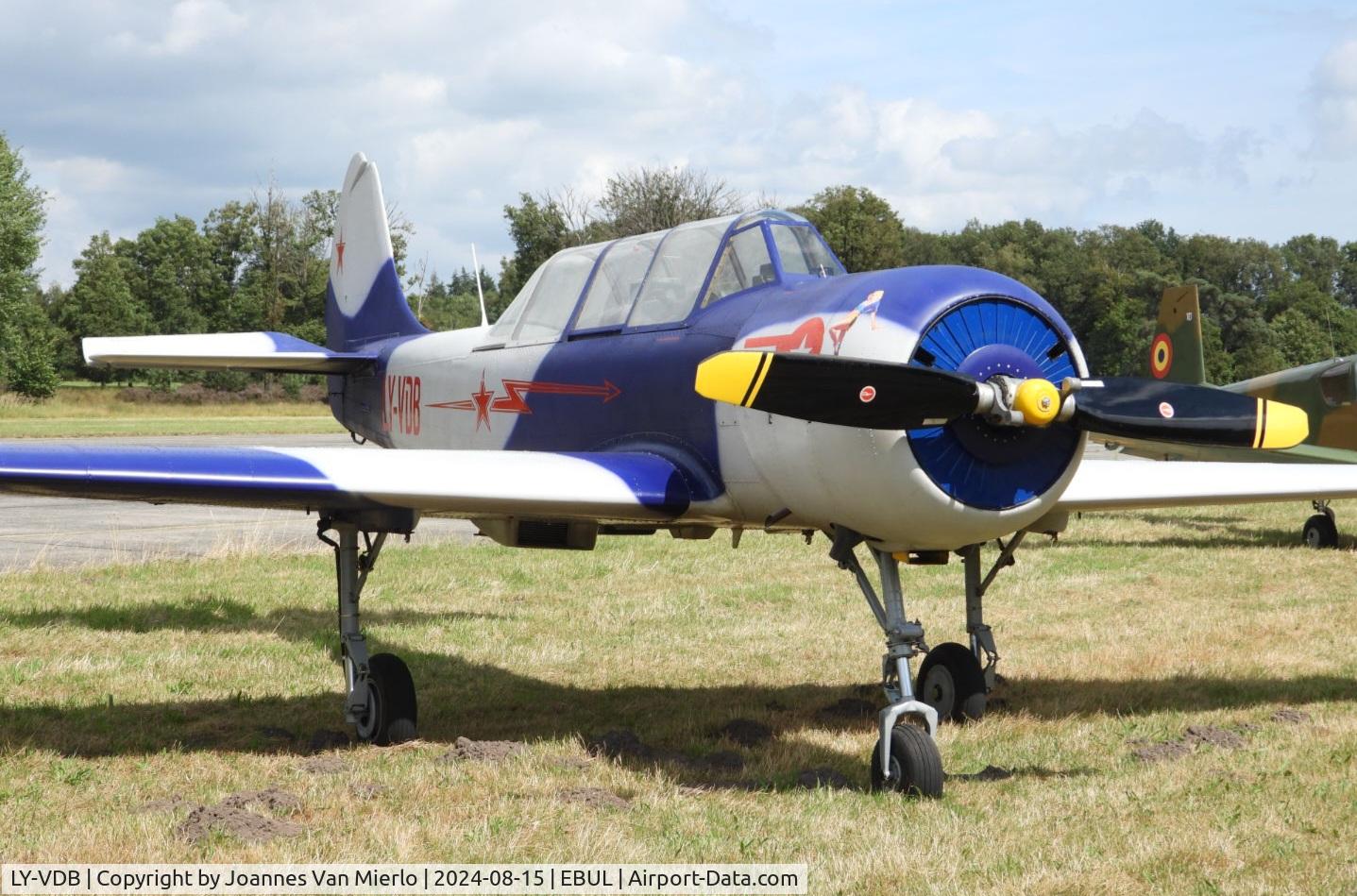 LY-VDB, 1982 Bacau Yak-52 C/N 822203, Ursel