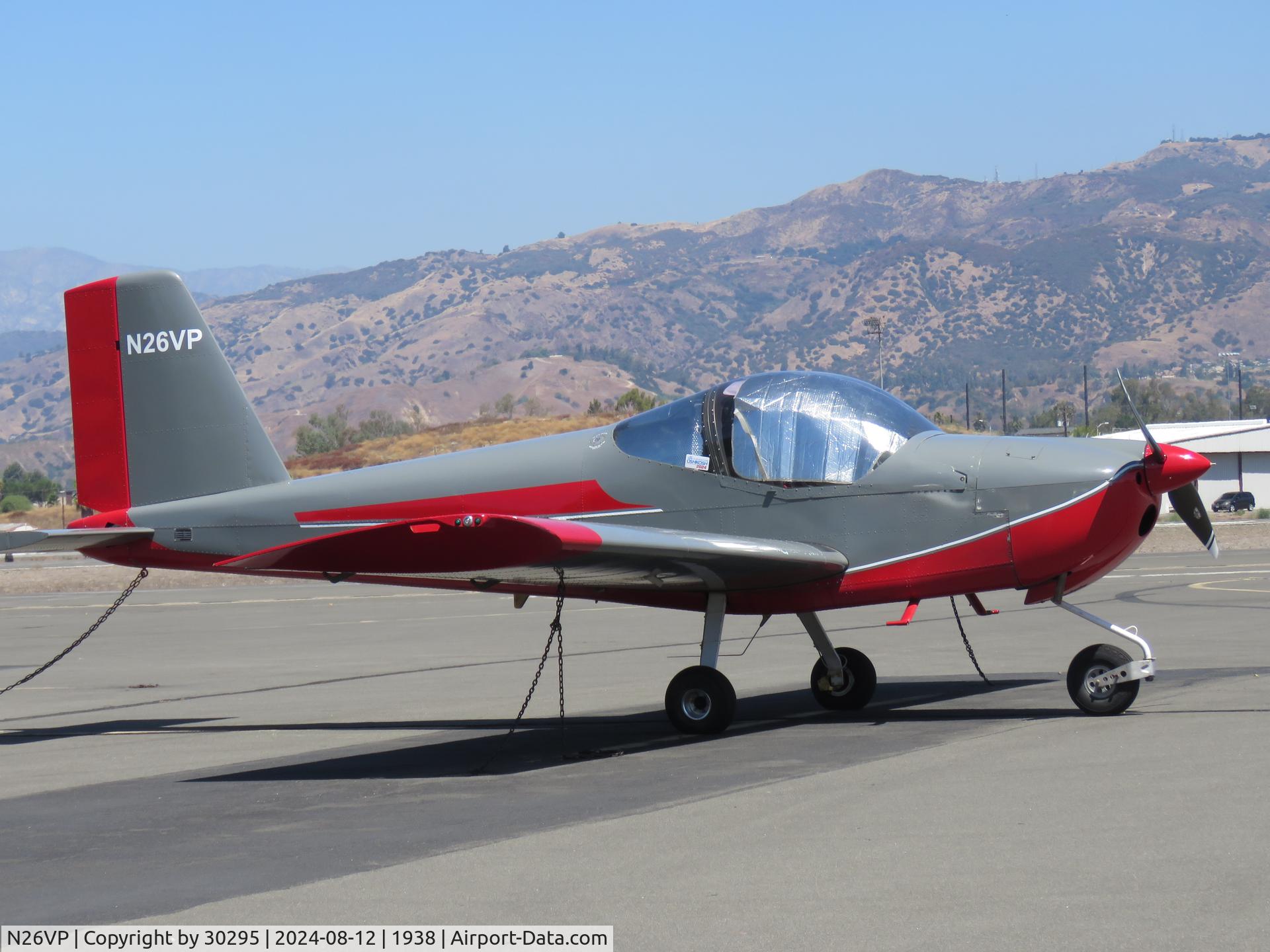 N26VP, 2018 Vans RV-12 C/N 121011, Parked