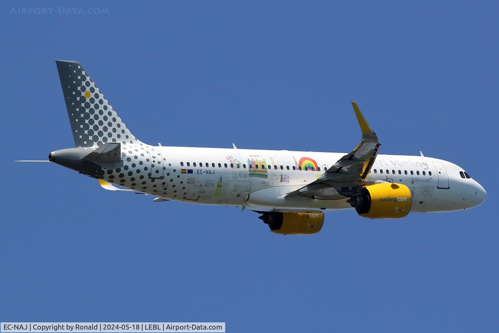 EC-NAJ, 2018 Airbus A320-271N C/N 8510, at bcn