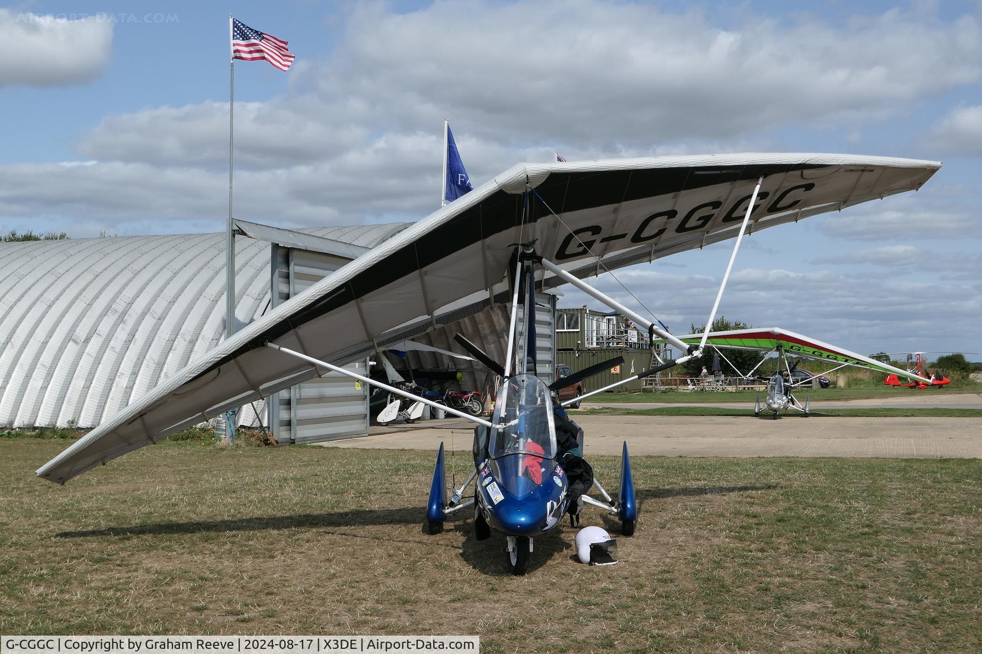 G-CGGC, 2009 P&M Aviation QuikR C/N 8469, Parked at Deenethorpe.