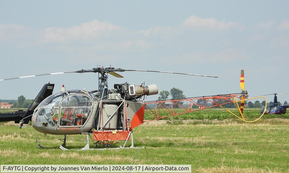 F-AYTG, 1962 Sud SE-3130 Alouette II C/N 1741, ROTORS event Belgium