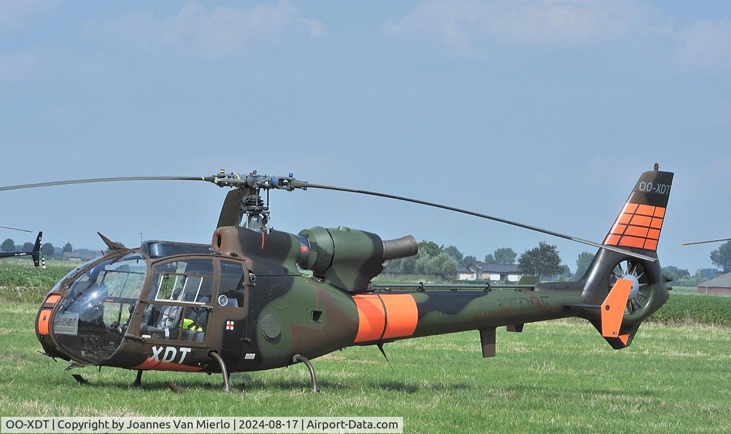 OO-XDT, 1984 Aèrospatiale SA-342M Gazelle C/N 2103, ROTORS event Belgium