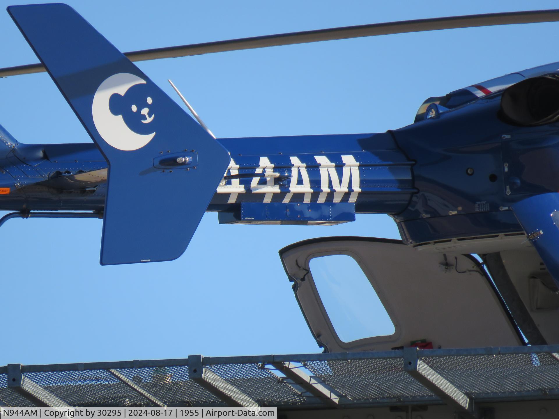 N944AM, 2004 Eurocopter-Kawasaki EC-145 (BK-117C-2) C/N 9044, Choco, CHOC's cherished mascot