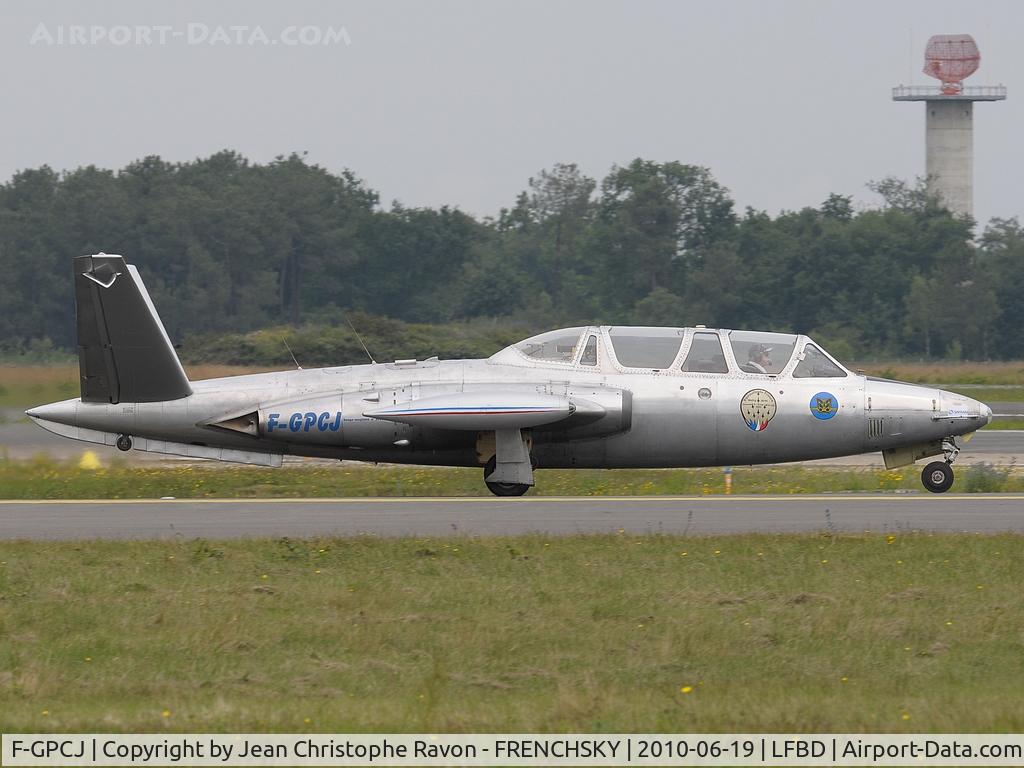 F-GPCJ, 1962 Fouga CM-170R Magister C/N 369, private Magister