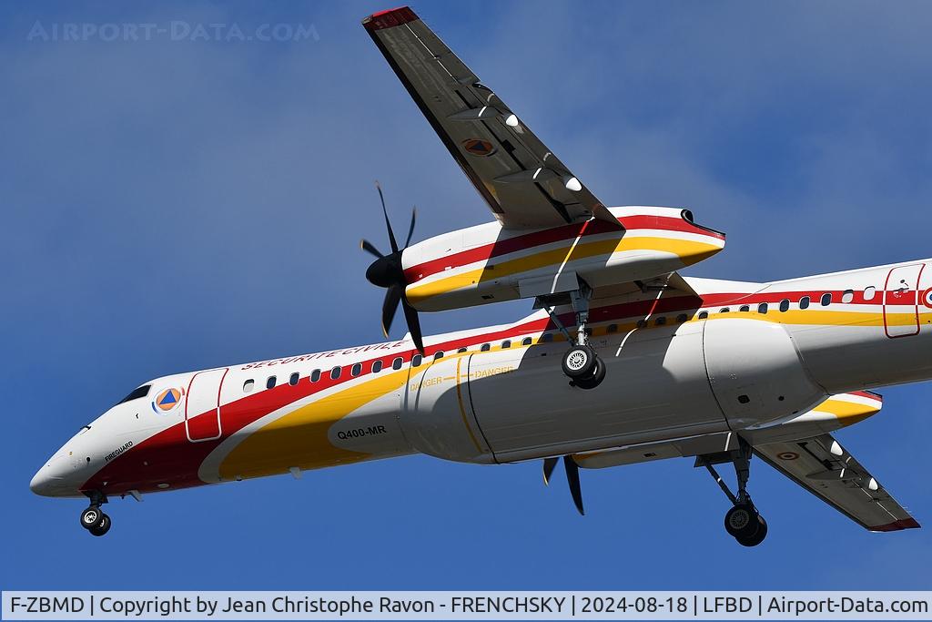 F-ZBMD, 2001 De Havilland Canada DHC-8-402Q-MR Dash 8 C/N 4043, MILAN 74