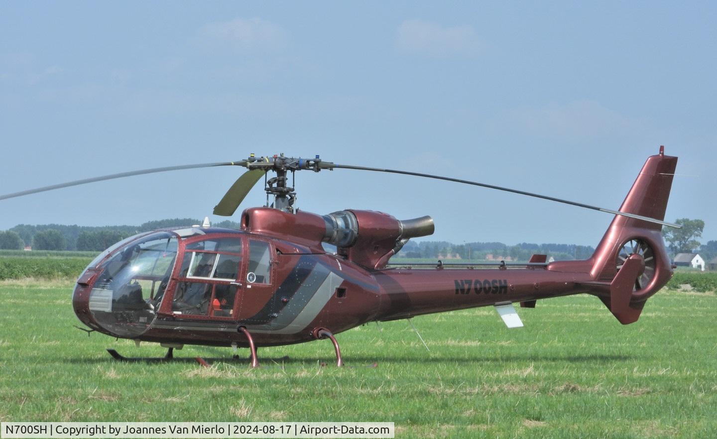 N700SH, 1974 Aérospatiale SA-341G Gazelle C/N 1154, ROTORS-event Belgium