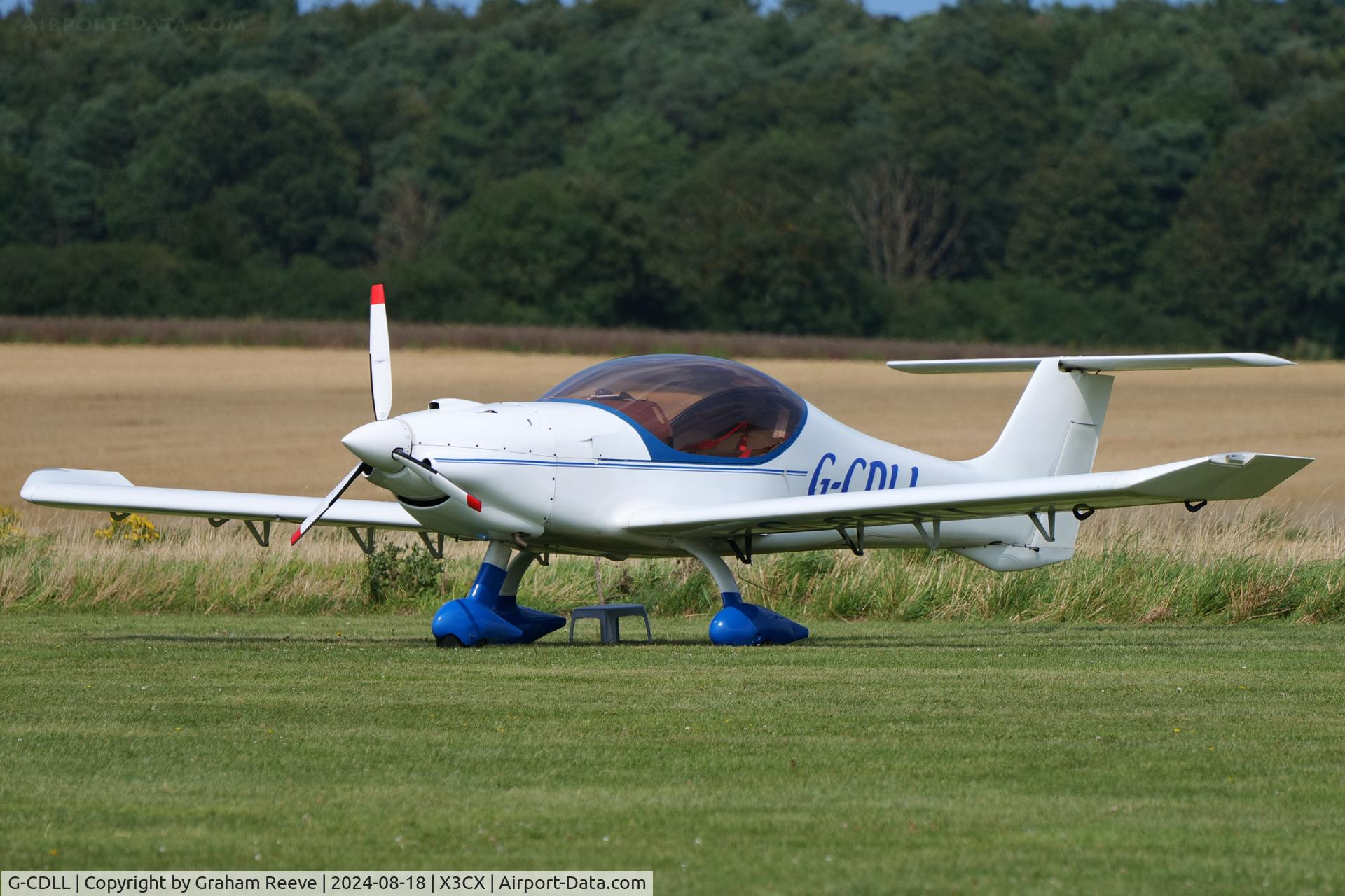 G-CDLL, 2005 Dyn'Aero MCR-01 ULC Banbi C/N PFA 301B-14348, Parked at Northrepps.