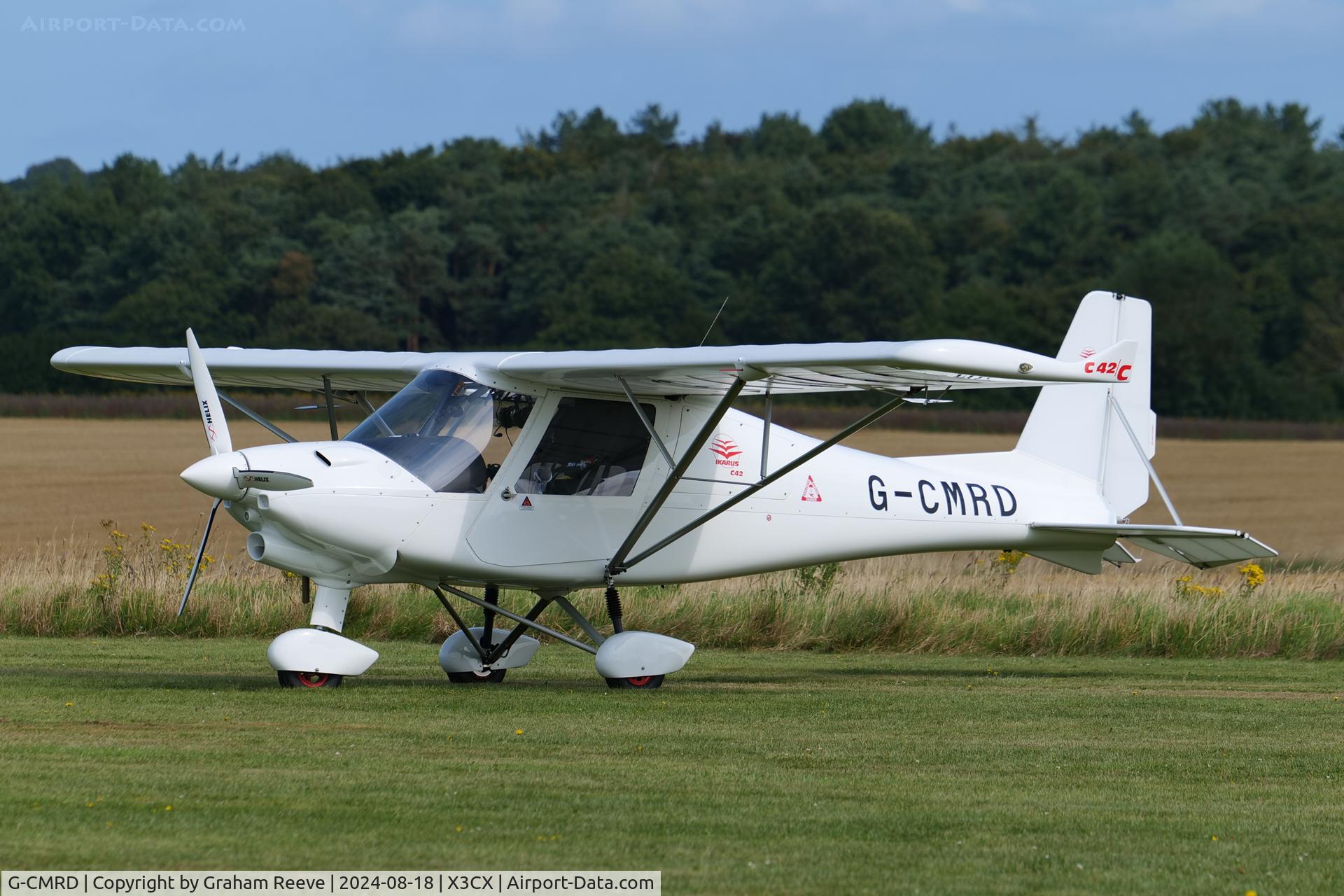 G-CMRD, 2023 Comco Ikarus C42 FB100 Charlie C/N 42C-7703, Parked at Northrepps.