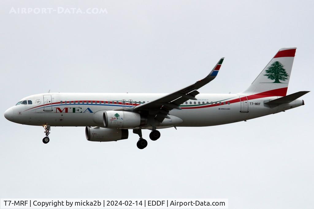 T7-MRF, 2016 Airbus A320-232 C/N 7006, Landing