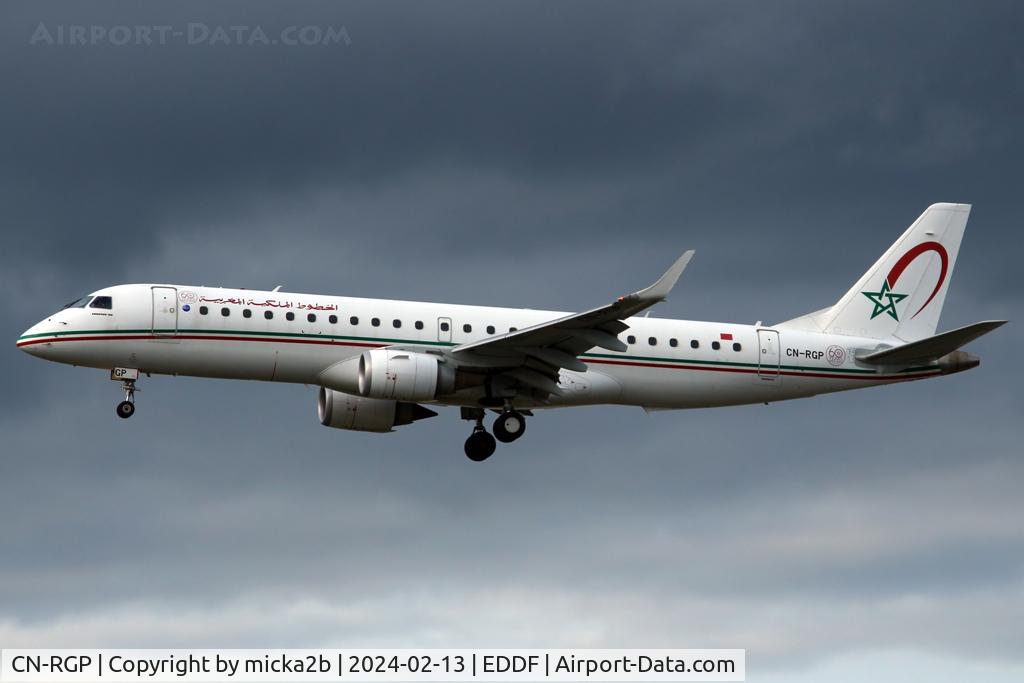 CN-RGP, 2014 Embraer ERJ-190AR C/N 19000681, Landing
