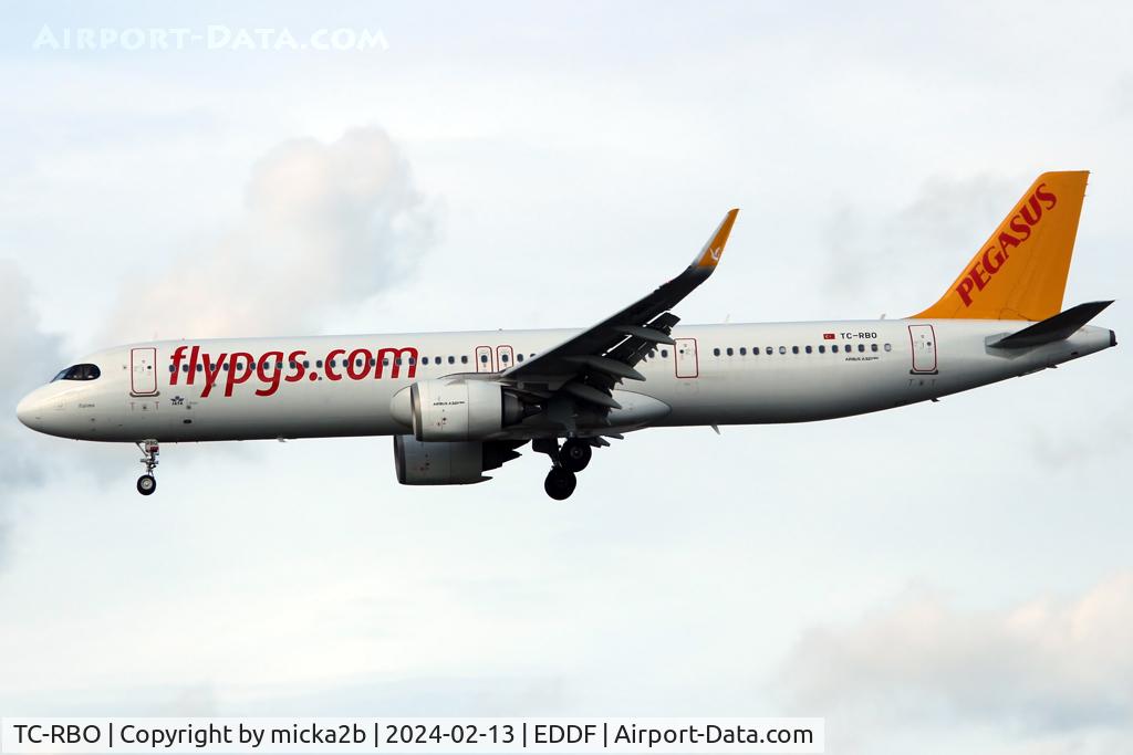 TC-RBO, 2022 Airbus A321-251NX C/N 10814, Landing