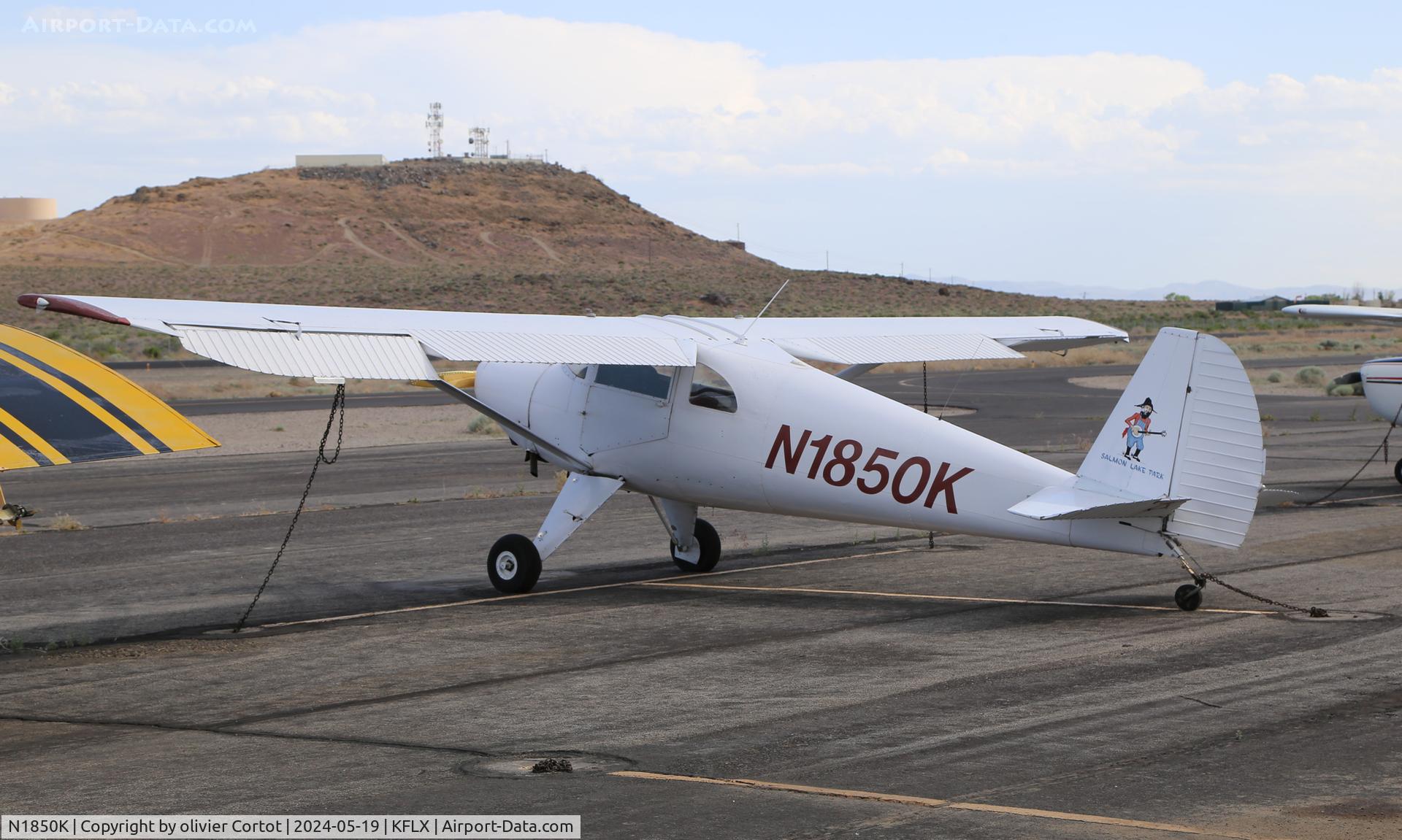 N1850K, 1946 Luscombe 8E Silvaire C/N 4577, may 2024