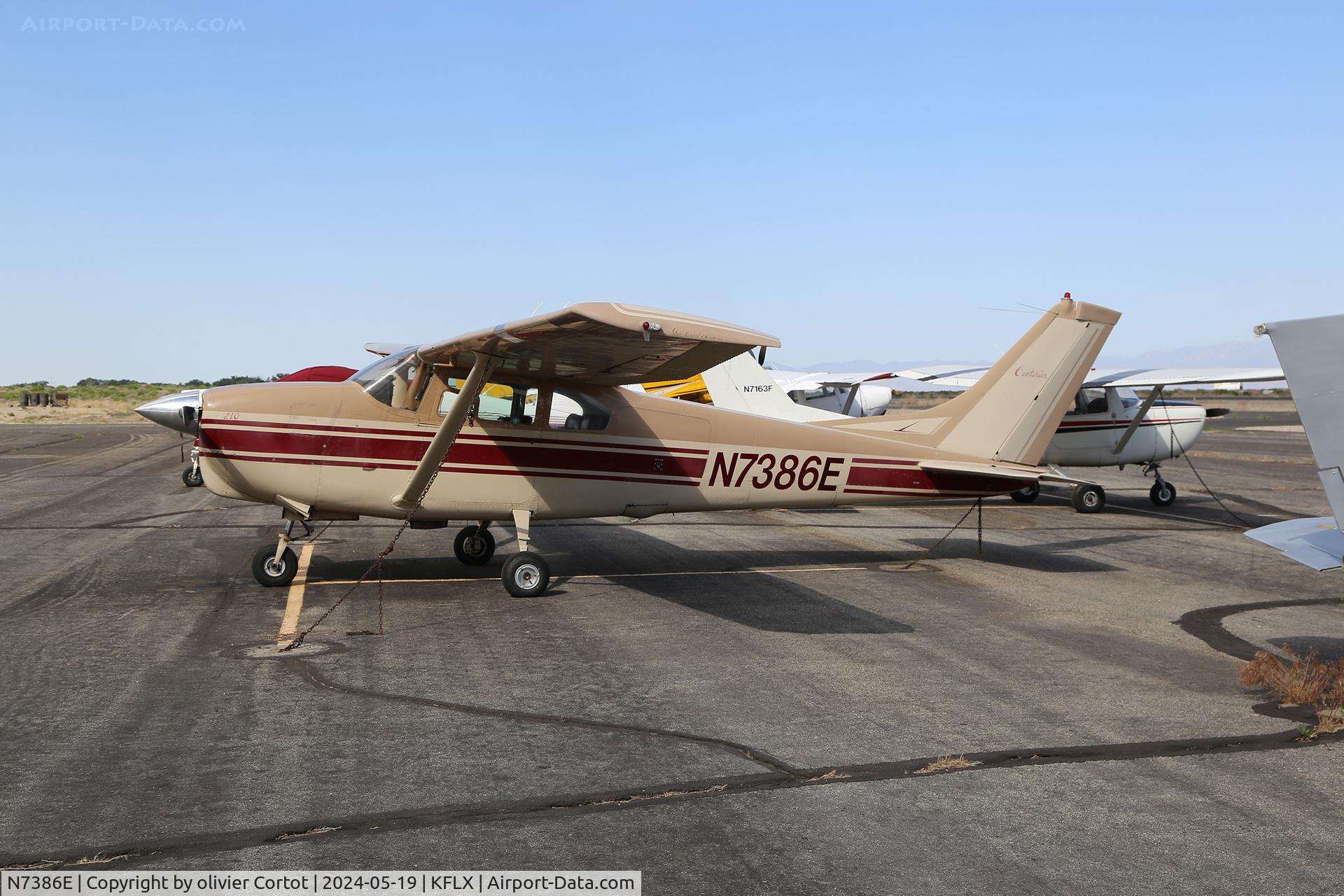 N7386E, 1960 Cessna 210 C/N 57086, May 2024