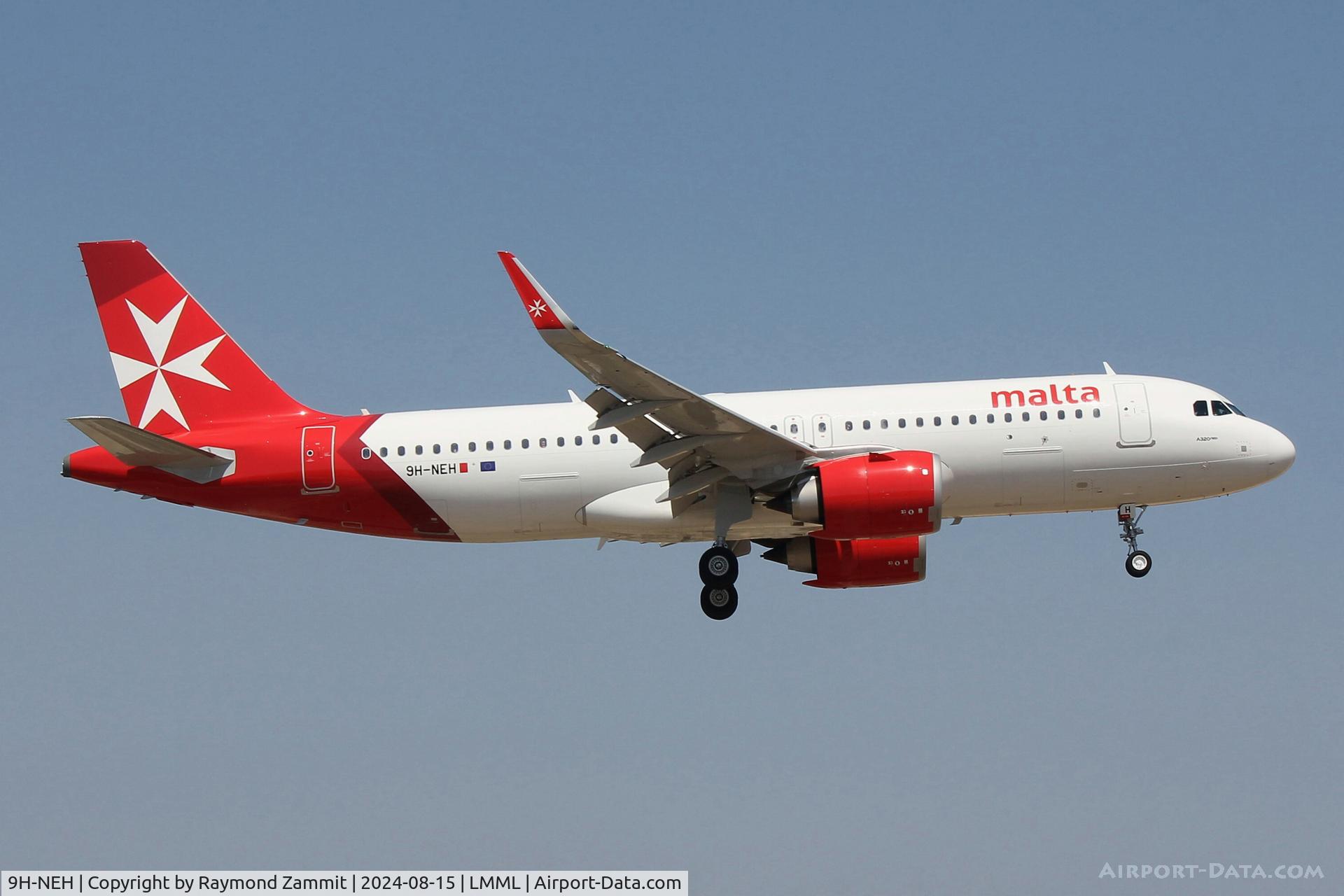 9H-NEH, 2024 Airbus A320-251N C/N 12200, A320Neo 9H-NEH KM Malta Airlines