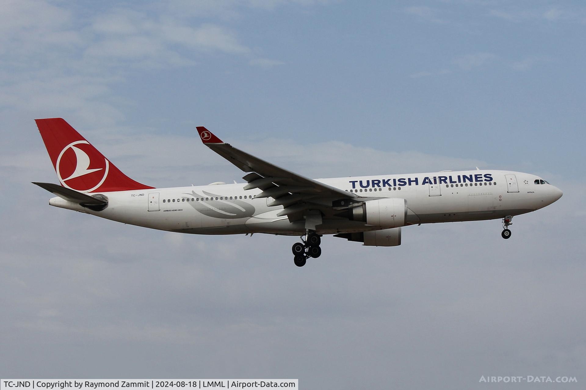 TC-JND, 2006 Airbus A330-203 C/N 754, A330 TC-JND Turkish Airlines