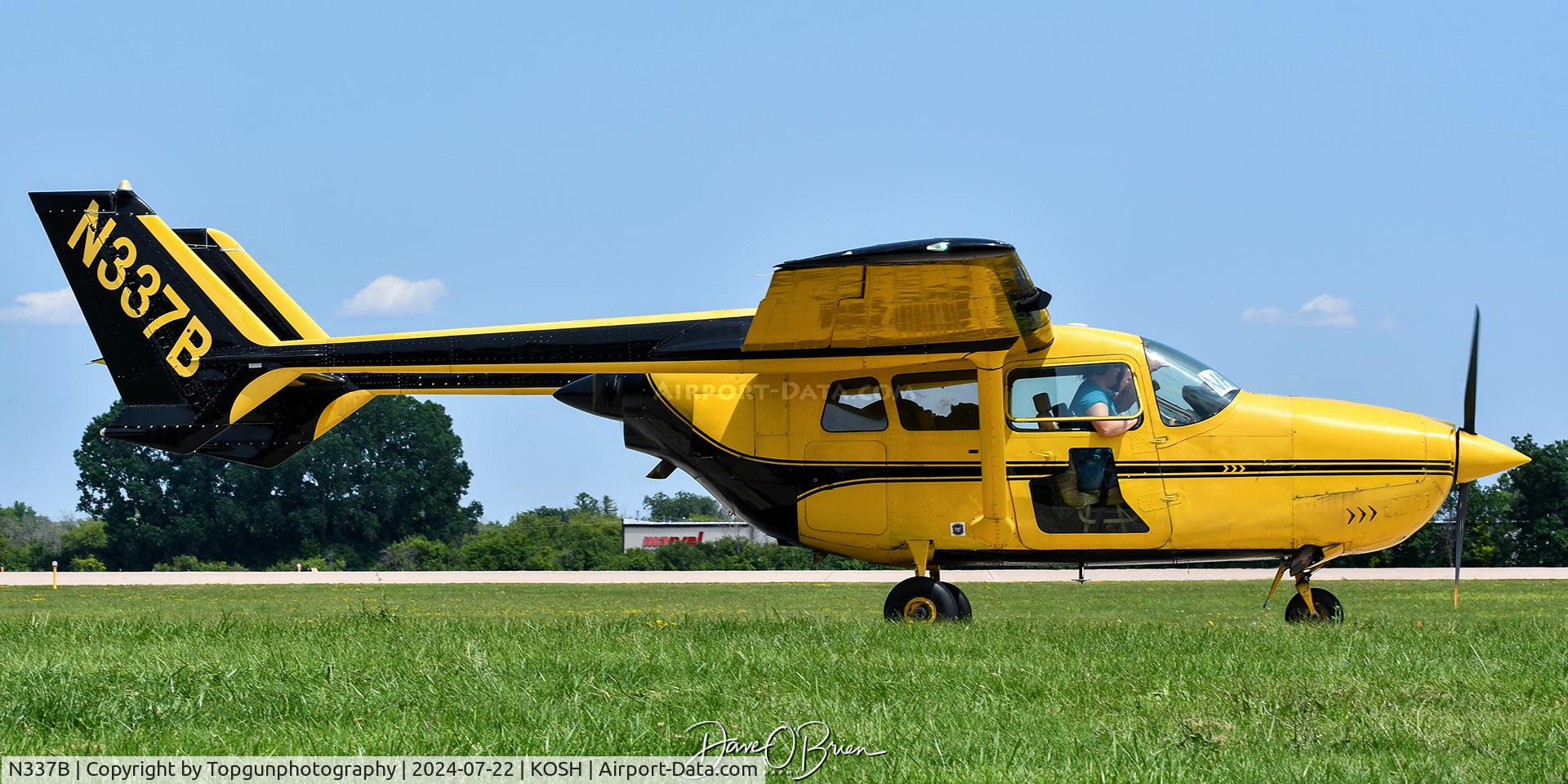 N337B, 1967 Cessna T337C Turbo Super Skymaster C/N 337-0775, Oshkosh 24
