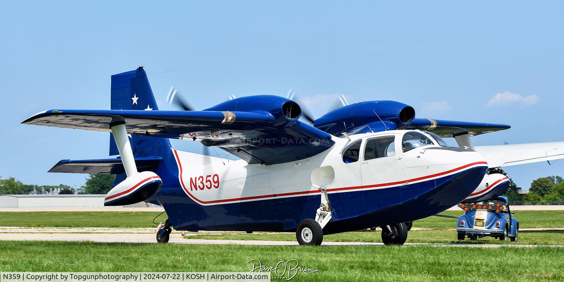 N359, Piaggio P.136-L2 C/N 224, Oshkosh 24