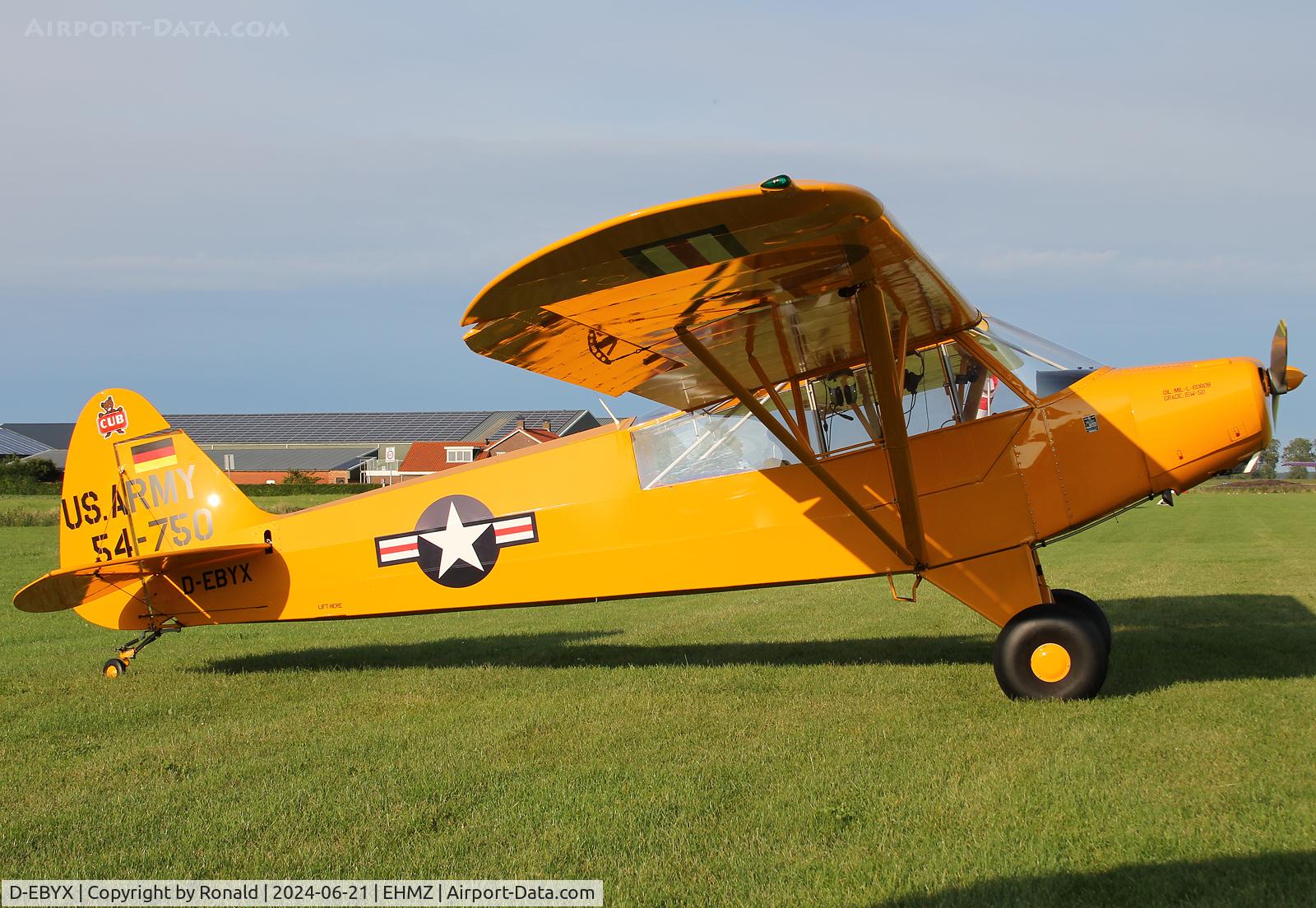 D-EBYX, 1954 Piper PA-18-95 Super Cub C/N 18-3450, at ehmz
