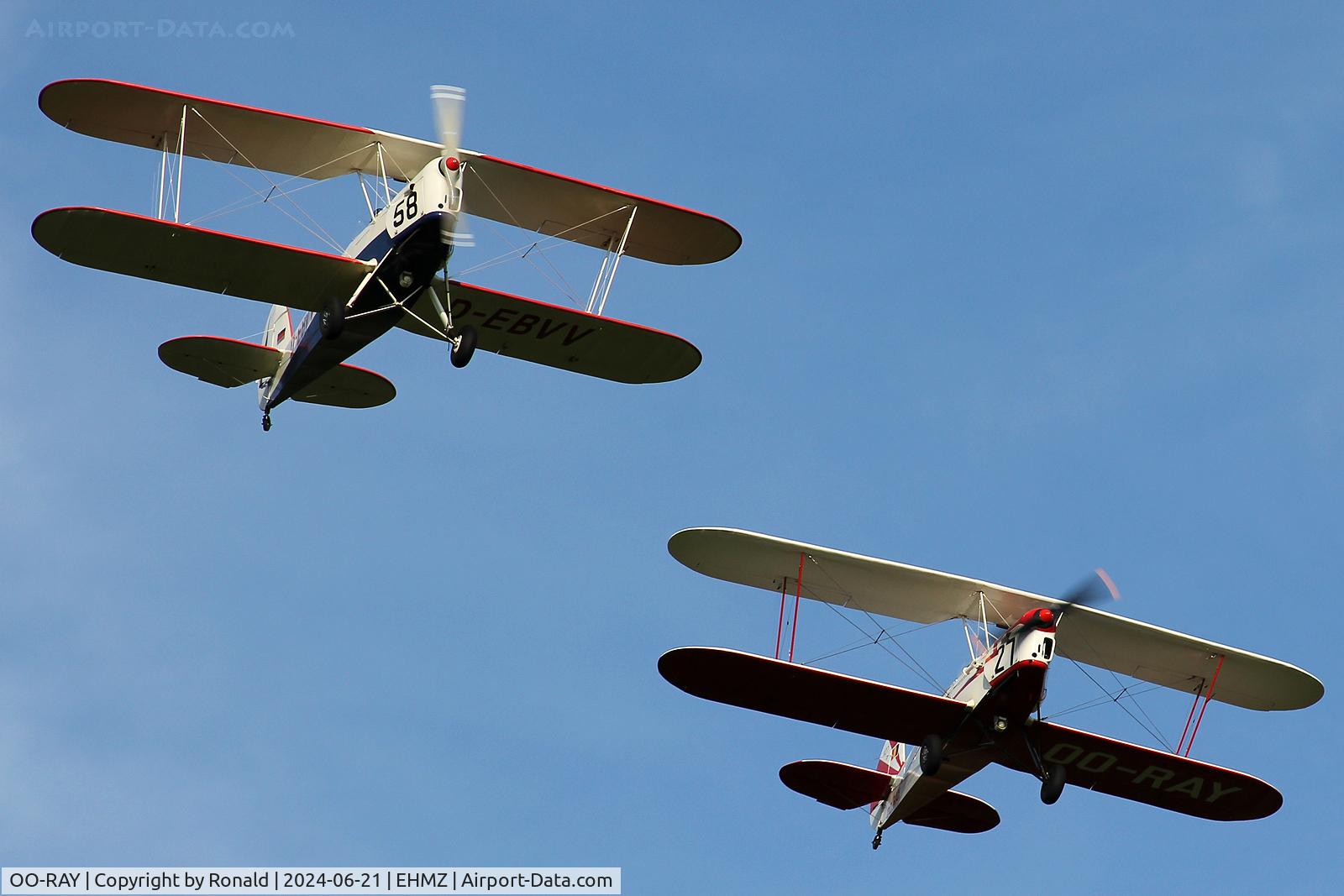 OO-RAY, 1951 Stampe-Vertongen SV-4B C/N 1169, at ehmz
