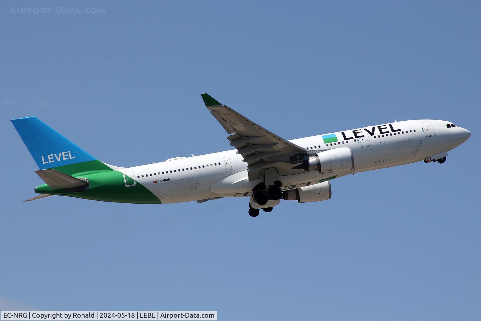 EC-NRG, 2018 Airbus A330-202 C/N 1864, at bcn