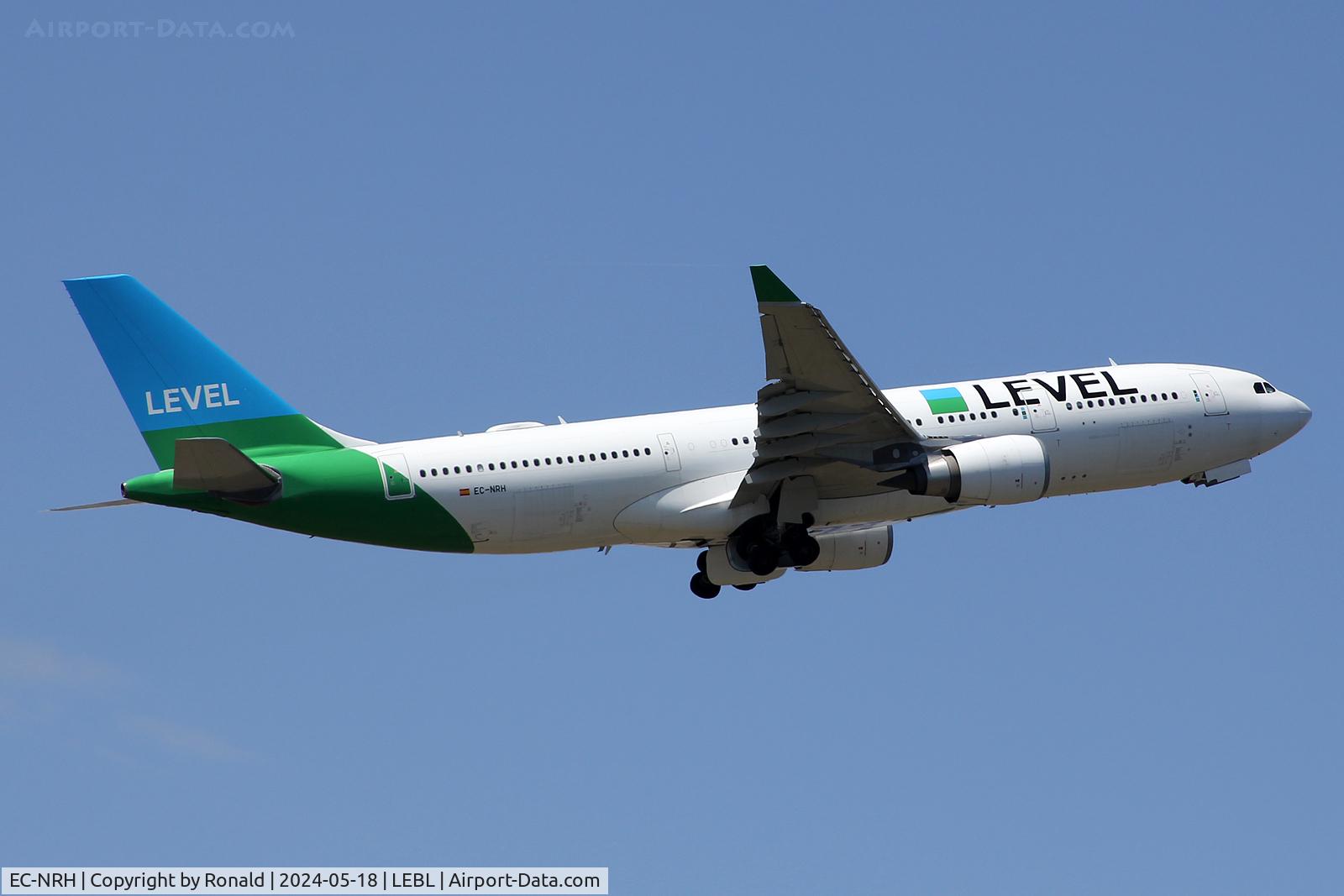 EC-NRH, 2018 Airbus A330-202 C/N 1882, at bcn