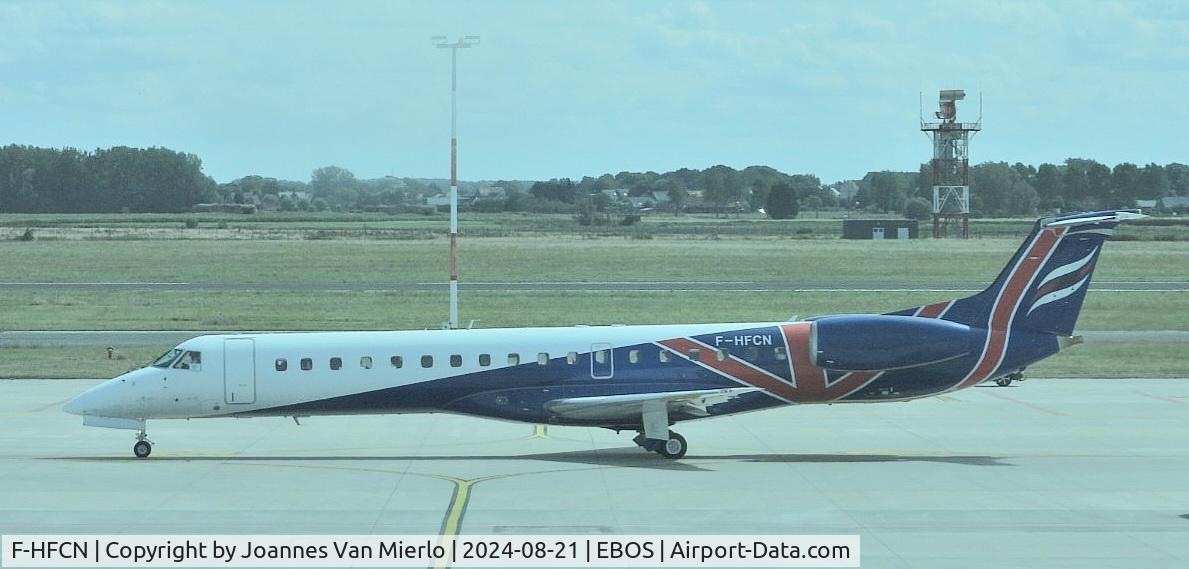 F-HFCN, 2000 Embraer EMB-145MP (ERJ-145MP) C/N 145362, Ostend